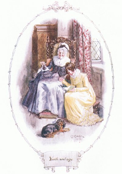 Youth and Age by Charles Edmund Brock
